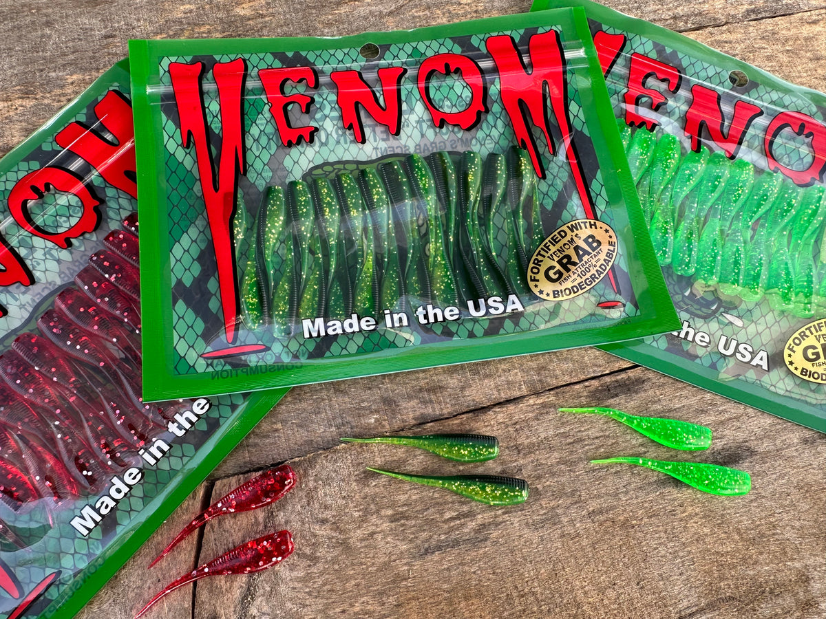 Worms - Fishing Lures - Venom Lures