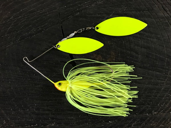 chart with chart Glimmer Series - Hidden Weight Spinner Baits