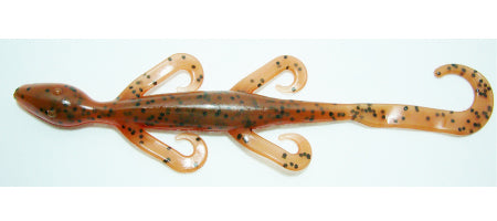 4.5" Salt Swamp Lizard LZ4-Brown-Orange