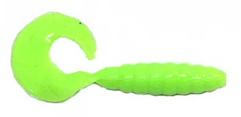 3" Super Swimmers Curly Grubs SS-Milktreuse