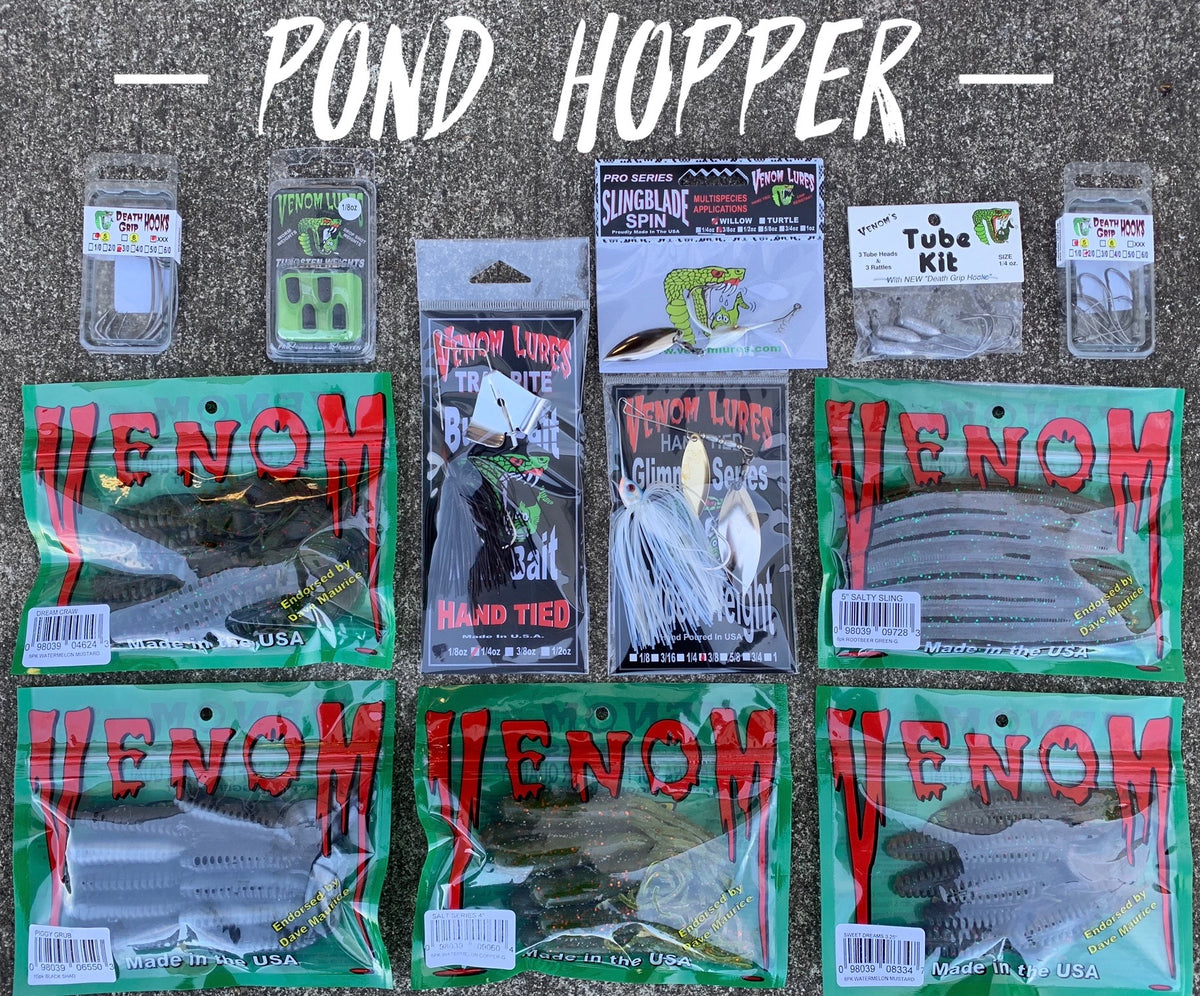Pond Hopper Package – Venom Lures
