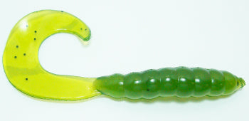 3" Super Swimmers Curly Grubs