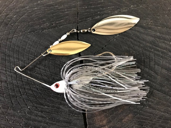 natural shad Glimmer Series - Hidden Weight Spinner Baits