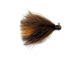 brown and orange Marabou Hair Jig