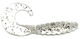 2.75" Super Swimmers Curly Grubs icicle glitter