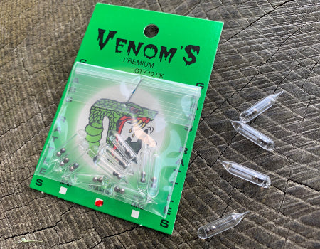 Glass Worm Rattle (standard size) - Venom Lures