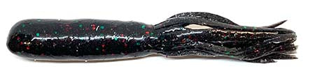 Salt Series Tubes black with red  and green glitter