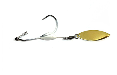 Slingblade Willow-Spin Gold Blade - Venom Lures